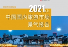 WTA:2021上半年《中国国内旅游市场景气报告》