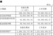 九华旅游:2021年上半年净利润同比增长267.96%