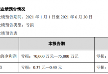新华联文旅：2021上半年预计亏损7亿至7.5亿元